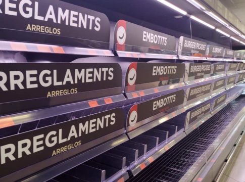 Что осталось в продуктовых магазинах Аликанте (Испания) коронавирус съел все продукты в Европе